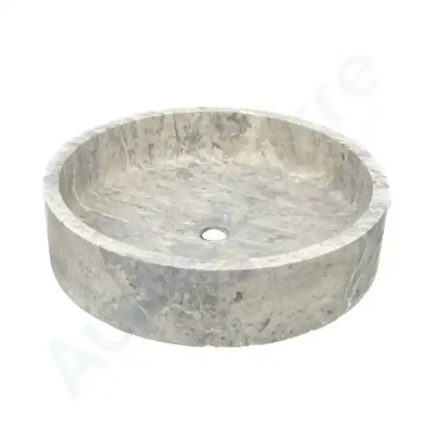 Vasque Travertin Silver