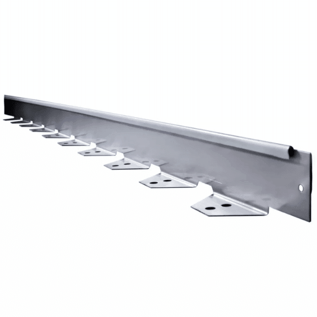 Bordure acier galvanisé